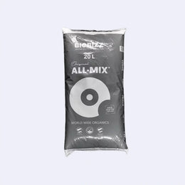 Biobizz All Mix 20L bag of organic soil for plant growth with quality ingredients.