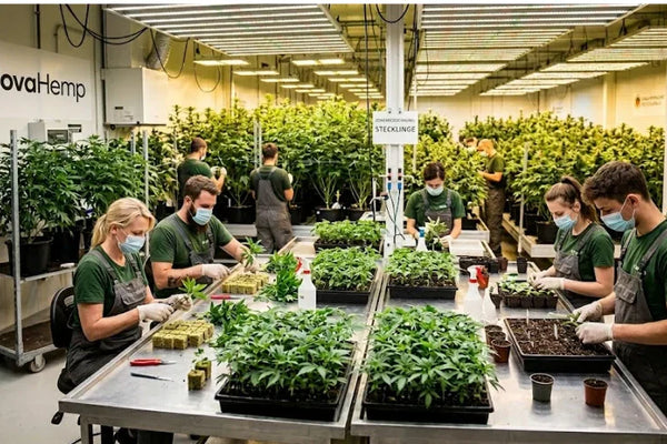 Die 5 besten Stecklinge für Cannabis Social Clubs | Novahemp
